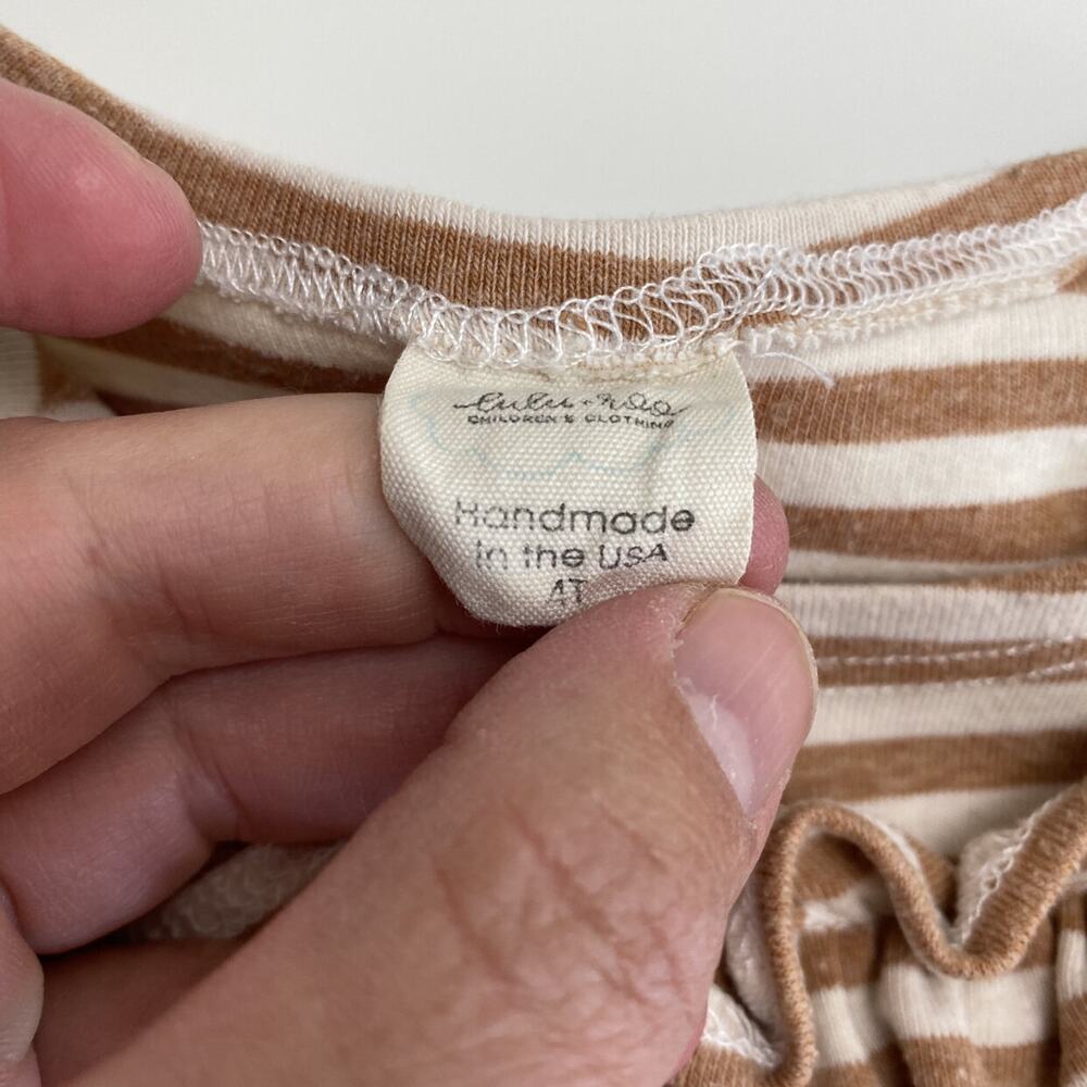 Lulu & Roo Stripe Ruffle Top - Picture 8 of 8